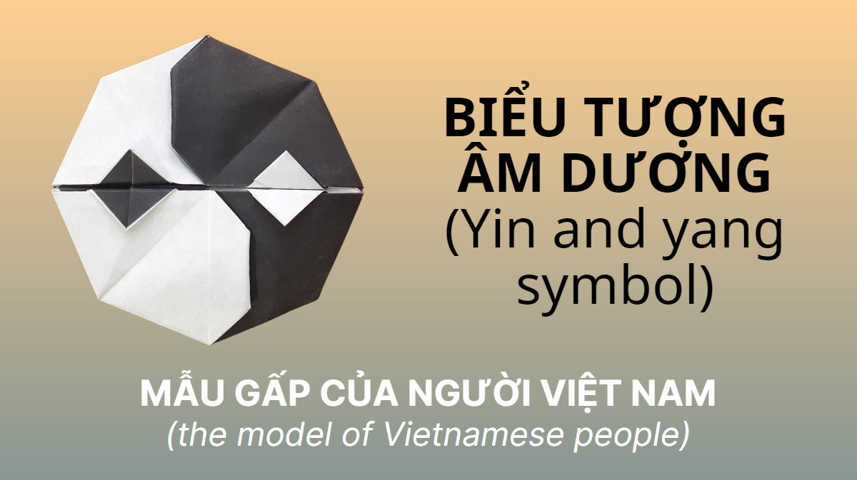 Video 33: Biểu tượng âm dương - The Art of Paper Folding: Yin and yang symbol